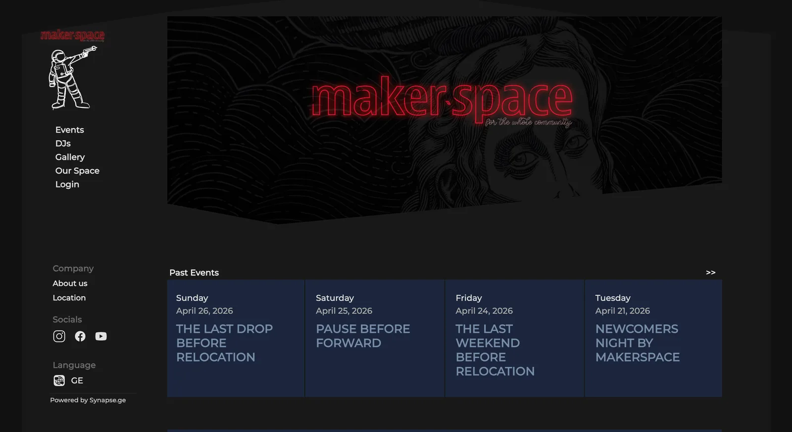 Makerspace website